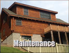  York County, Virginia Log Home Maintenance